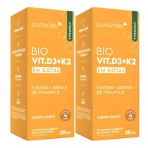 2x Vitamina D3 K2 Sabor Limão Em Frasco De 1cc Limão 2x Vitamina D3 K2 Sabor Limão Em Frasco De 1cc Limão