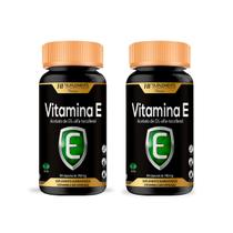 2x vitamina e 400ui alfa tocoferol 60 caps hf suplements