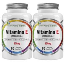 2x Vitamina E tocoferol 60 Softcaps 500mg