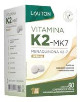 2X Vitamina K2 Mk7 - Menaquinona 100Mcg - 60 Capsulas - Laut