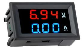 2X Voltímetro Amperímetro Digital Dc 0-100V 0-10A