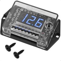 2X Voltimetro Digital Sequenciador Automotivo Medidor Bateri