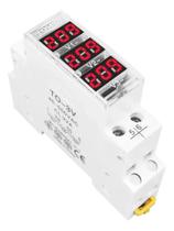 2X Voltímetro Trifásico Digital Display Ac 80-500V