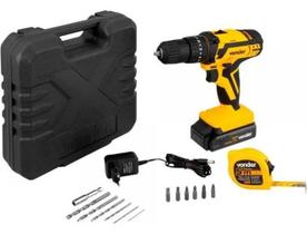 2X Vonder Furadeira E Parafusadeira A Bateria Pfv 012