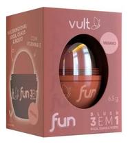 2X Vult Fun 3 Em 1 Bronze Natural - Blush 6,5G