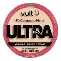 2X Vult Pó Compacto Matte Ultrafino 9G - Cor V400 2X Vult Pó Compacto Matte Ultrafino 9G - Cor V400