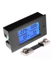 2X Wattímetro Voltímetro Amperímetro 12V 24 Solar Dc 100A Sh