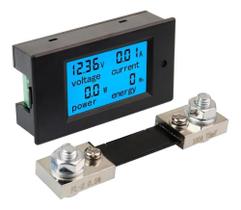 2X Wattimetro, Voltimetro, Amperimetro Dc 6,5100V 100A C/Sh