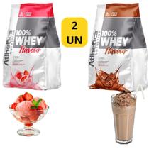 2x Whey Protein Concentrado 100% Pure Gourmet Atlhetica 900g