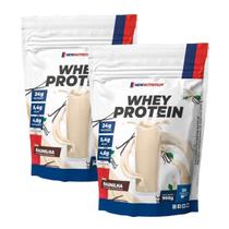 2x Whey Protein Concentrado 900g New Nutrition