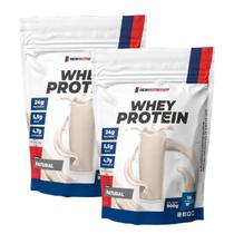 2x Whey Protein Concentrado 900g New Nutrition