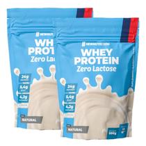 2x Whey Protein Concentrado Zero Lactose 900g New Nutrition