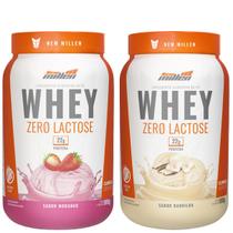 2x Whey Protein Zero Lactose 900G New Millen