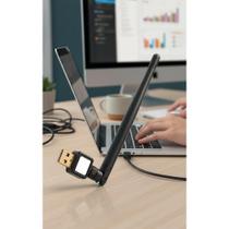 2x Wi-Fi USB 1200Mbps Dual Band C/ Antena - Internet Rápida