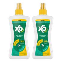 2x xô inseto repelente de insetos repele o mosquito da dengue pernilongos borrachudos 200ml spray
