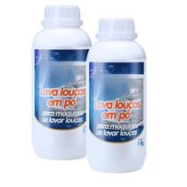 2xLava louça em pó, Detergente para máquina de lavar louças
