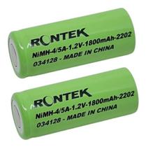 2xpçs Bateria Nimh Tam. 4/5a 1800mah Rontek 034128