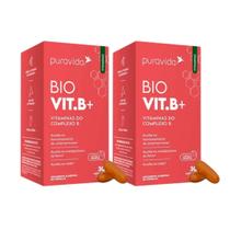 2xVitamina Bio B Vitaminas Complexo B Pura Vida Imunidade 2xVitamina Bio B Vitaminas Complexo B Pura Vida Imunidade