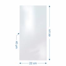 3.000 Saco Plástico de Algodão Doce 22x44cm 3.000 Saco Plástico de Algodão Doce 22x44cm