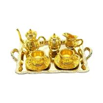 3/10pcs 1/12 casa de bonecas em miniatura prata metal chá café bandeja conjunto de talheres 3/10pcs 1/12 casa de bonecas em miniatura prata metal chá café bandeja conjunto de talheres