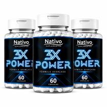 3 3x power homem original 60 cápsulas