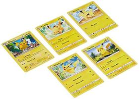 3. 5 Cartões Pikachu Pokemon sortidos