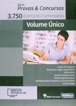 3.750 Exercícios Comentados: Volume Único - 1ª Ed. - Alfacon Editora