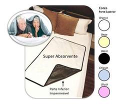 3 Absorventes Impermeáveis Para Colchão - Geriátrico 100x70 - sortidos