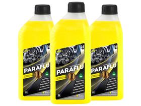 3 Aditivo Radiador Concentrado Amarelo Paraflu Orgânico