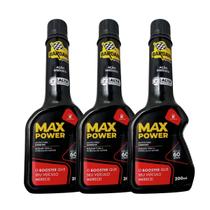 3 Aditivos Combustível Gasolina Bardahl Max Power - 200ml
