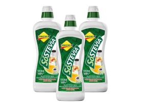 3 Adoçante 100% Só Stévia Liquido 65ml Lowçucar