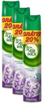 3 Air Wick Bom Ar Adorizador Aroma Campos De Lavanda 432ml