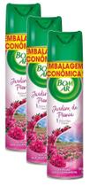 3 Air Wick Bom Ar Adorizador Aroma Jardim De Peônia 360ml