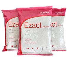 3 Alginato Material de Moldagem Odontológico Artesanato Tipo 2 Presa Regular - EZACT - COLTENE / VIGODENT - Ezact Kromm - Vigodent / Coltene