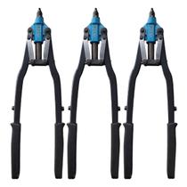 3 Alicate Rebitador Manual Profissional Tipo Alavanca p/ Pop