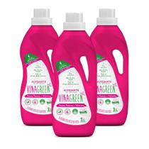 3 Alvejante Para Roupas Sem Cloro Hipoalergênico Vinagreen 1L Vinagre Com Álcool Tira Manchas Encardidos Amarelão Mais Bicarbonato Não Danifica Tecido 3 Alvejante Para Roupas Sem Cloro Hipoalergênico Vinagreen 1L Vinagre Com Álcool Tira Manchas Encardidos Amarelão Mais Bicarbonato Não Danifica Tecido