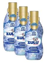 3 Amaciante Concentrado Algodão Zulu Perfumes Coala 500ml