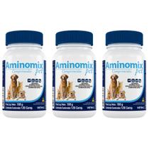 3 Aminomix Pet 120 comprimidos - Suplemento Vetnil 3 Aminomix Pet 120 comprimidos - Suplemento Vetnil