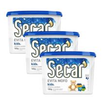 3 Antimofo Secar 180g Antiumidade Para Closet Guarda Roupas Armários Gavetas Biblioteca Sapateiras Proteção Contra Fungos Bolor Mau Cheiro Bactérias