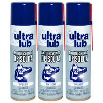 3 Antirespingo Solda Sem Silicone 400ml Incolor Ultra Lub