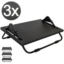 3 Apoio de Pé, Apoio para os Pés Ergonômico em MDF