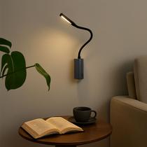 3 Arandela Leitura Quarto Led Interruptor Preto Movel Bet67