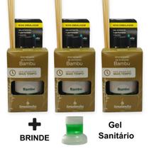 3 Aromatizador Ambiente Difusor Vareta Senalândia Aromas 280ml Cheirinho Top Perfume Casa - Envio Já