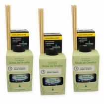 3 Aromatizador Ambiente Gotas de Orvalho Senalândia Difusor 280ml Perfume Casa Cheirinho - Envio Já