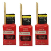 3 Aromatizador de Ambiente Senalândia de Morango Difusor Vareta Perfume 280ml Odorizador - Envio Já 3 Aromatizador de Ambiente Senalândia de Morango Difusor Vareta Perfume 280ml Odorizador - Envio Já