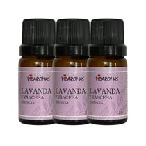 3 Aromatizador Essência Lavanda Francesa Difusor Elétrico