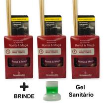 3 Aromatizante Ambiente da Senalândia Difusor Palito Odorizador Cheiroso Perfumado 280ml - Envio Já