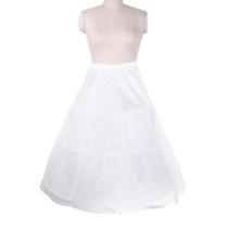 3 aros Bridal Crinolines Petticoat Bustle Ball Gown Vestido de Noiva Vestido de Noiva Underskirt - Branco