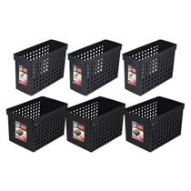 3 Arquivo Largo + 3 Estreito Para Pastas Suspensas Ordene
