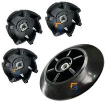 3 Arraste do Copo e 1 Arraste do Motor para Liquidificador Mondial Turbo Glass L-1400